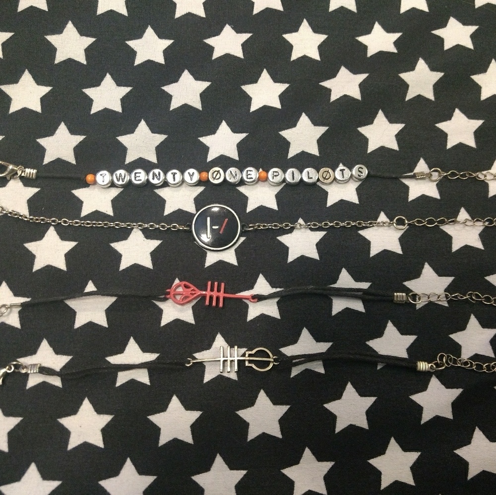 Twenty One Pilots bracelet bundle